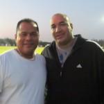 Orlando Rostran (Izq) y  Fernando Ramirez del Miami Flames